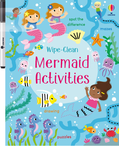 Wipe-Clean Mermaid Activities (Wipe-clean Activities) book cover by Kirsteen Robson
