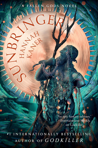 Sunbringer: A Novel (Fallen Gods #2) book cover by Hannah Kaner