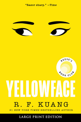 Yellowface: A Novel book cover by R. F. Kuang