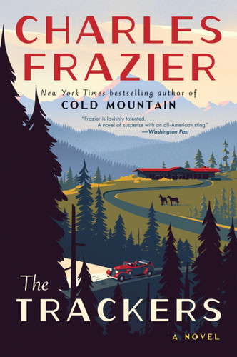 The Trackers: A Novel book cover by Charles Frazier