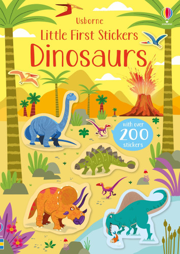 Little First Stickers Dinosaurs (Little First Stickers) book cover by Kirsteen Robson