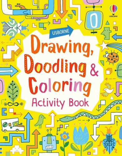 Drawing, Doodling and Coloring Activity Book (Activity Book) book cover by Fiona Watt, James Maclaine