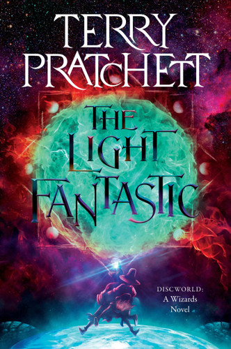 The Light Fantastic: A Discworld Novel (Wizards #2) book cover by Terry Pratchett
