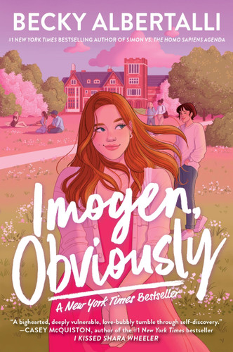 Imogen, Obviously book cover by Becky Albertalli