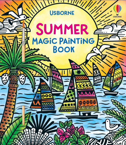 Summer Magic Painting Book (Magic Painting Books) book cover by Lizzie Cope