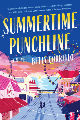 Summertime Punchline: A Novel book cover by Betty Corrello