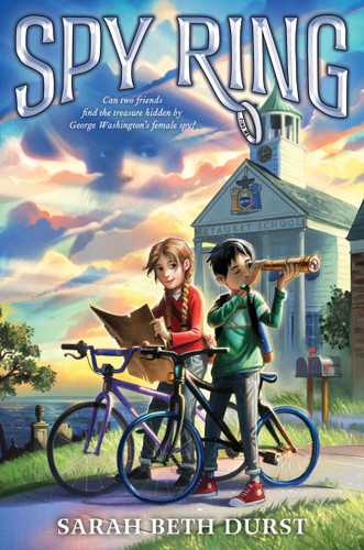 Spy Ring book cover by Sarah Beth Durst