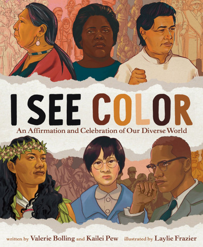 I See Color book cover by Valerie Bolling, Kailei Pew