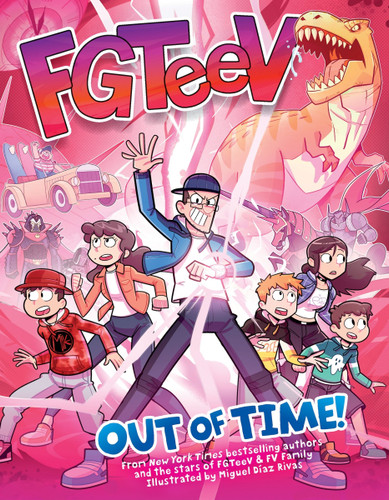 FGTeeV: Out of Time!: A Graphic Novel (FGTeeV #8) book cover by FGTeeV
