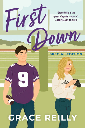 First Down: A Novel (Beyond the Play #1) book cover by Grace Reilly