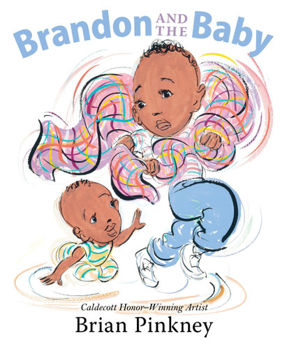 Brandon and the Baby book cover by Brian Pinkney