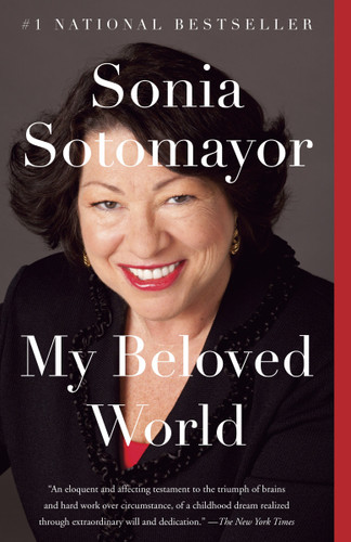 My Beloved World book cover by Sonia Sotomayor