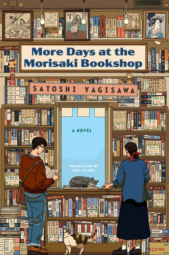 More Days at the Morisaki Bookshop: A Novel book cover by Satoshi Yagisawa