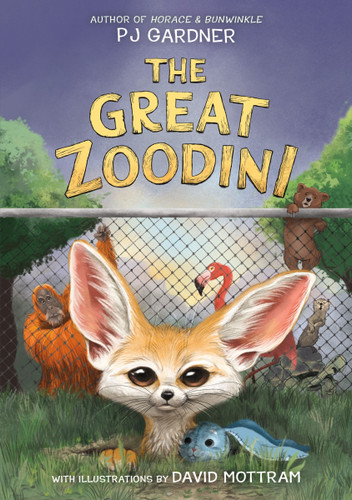 The Great Zoodini book cover by PJ Gardner