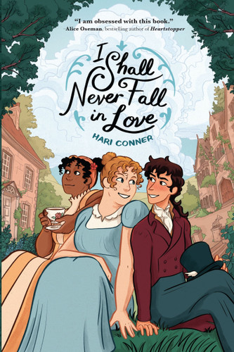 I Shall Never Fall in Love: A Graphic Novel book cover by Hari Conner