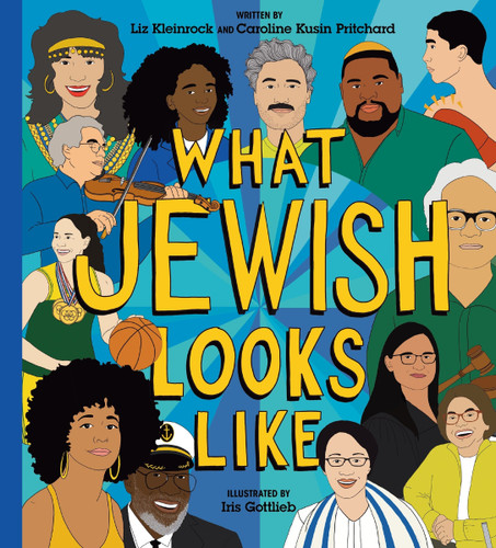 What Jewish Looks Like book cover by Liz Kleinrock, Caroline Kusin Pritchard