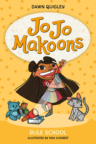 Jo Jo Makoons: Rule School (Jo Jo #4) book cover by Dawn Quigley