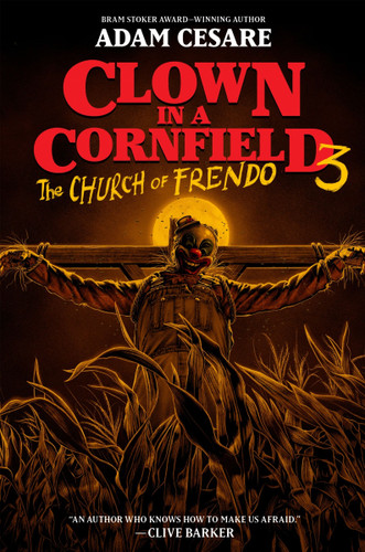 The Church of Frendo (Clown in a Cornfield #3) book cover by Adam Cesare