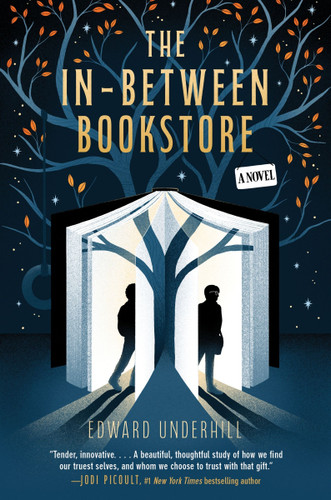 The In-Between Bookstore: A Novel book cover by Edward Underhill