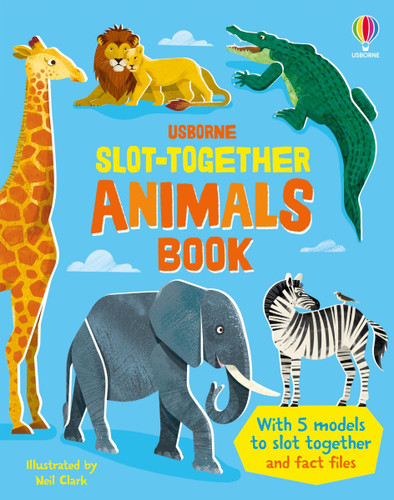 Slot-together Animals (Slot-Together) book cover by Abigail Wheatley