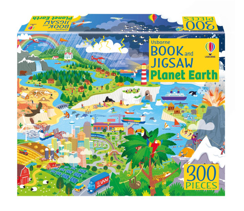 Usborne Book and Jigsaw Planet Earth (Usborne Book and Jigsaw) book cover by Sam Smith