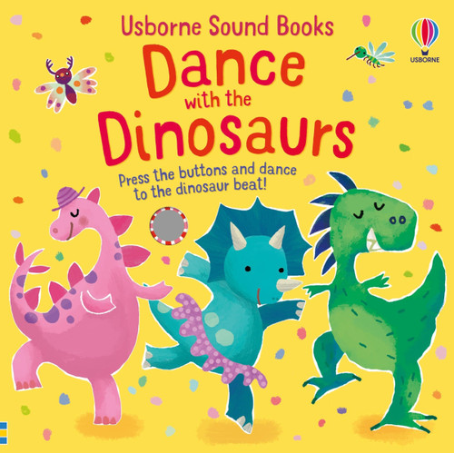 Dance with the Dinosaurs (Sound Books) book cover by Sam Taplin