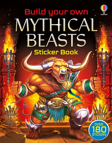 Build Your Own Mythical Beasts (Build Your Own Sticker Book) book cover by Simon Tudhope