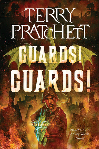 Guards! Guards!: A Discworld Novel (City Watch #9) book cover by Terry Pratchett