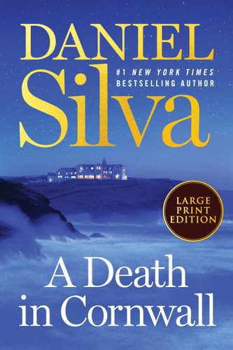 A Death in Cornwall: A Novel (Gabriel Allon #24) book cover by Daniel Silva