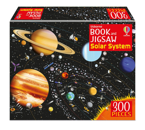 Usborne Book and Jigsaw The Solar System (Usborne Book and Jigsaw) book cover by Sam Smith