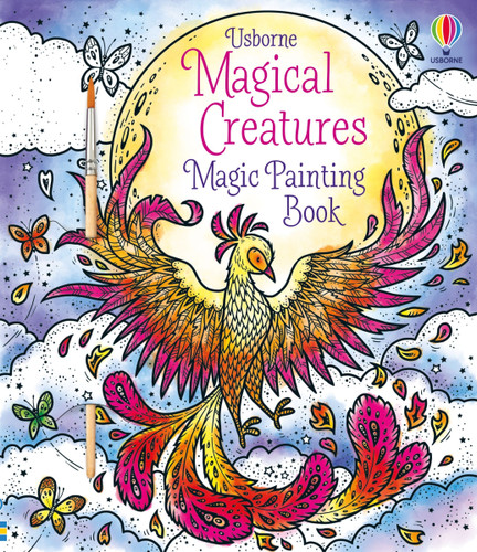 Magical Creatures Magic Painting Book (Magic Painting Books) book cover by Abigail Wheatley