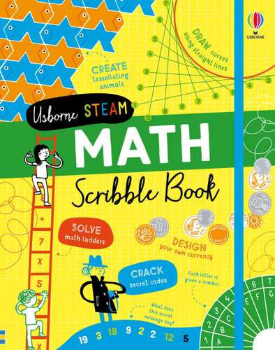 Math Scribble Book (STEAM Scribble Books) book cover by Alice James