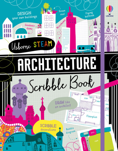 Architecture Scribble Book (STEAM Scribble Books) book cover by Darran Stobbart, Eddie Reynolds