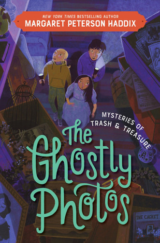Mysteries of Trash and Treasure: The Ghostly Photos (Mysteries of Trash and Treasure #2) book cover by Margaret Peterson Haddix