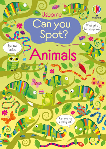 Can you Spot? Animals (Can you Spot?) book cover by Kirsteen Robson