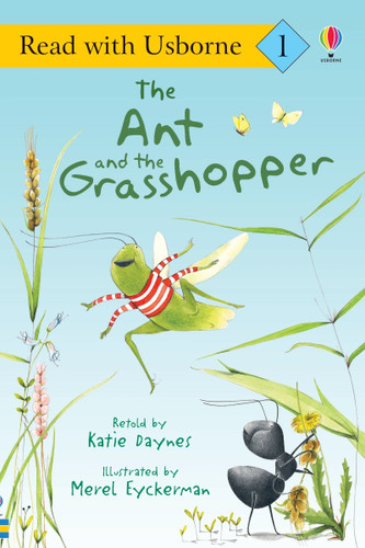 The Ant and the Grasshopper (Read with Usborne) (Read with Usborne) book cover by Katie Daynes