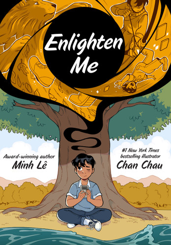 Enlighten Me (A Graphic Novel) book cover by Minh Lê