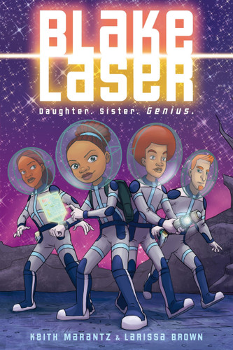 Blake Laser: A Graphic Novel book cover by Keith Marantz, Larissa Brown