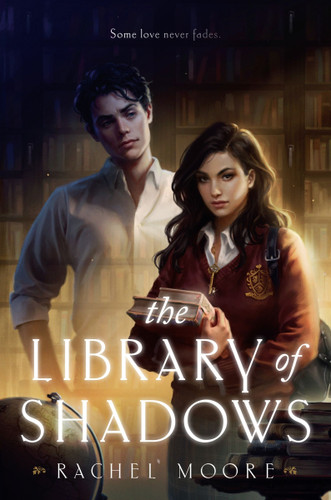 The Library of Shadows book cover by Rachel Moore