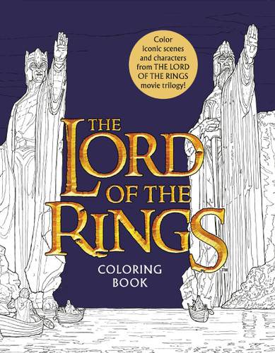 The Lord of the Rings Movie Trilogy Coloring Book: Coloring Book book cover by Warner Brothers Studio, J. R. R. Tolkien