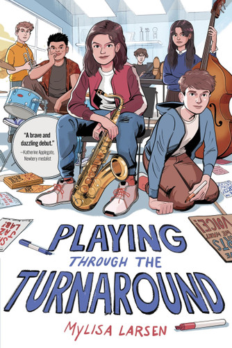 Playing Through the Turnaround book cover by Mylisa Larsen