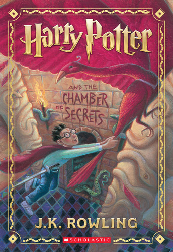 Harry Potter and the Chamber of Secrets (Harry Potter, Book 2) (Harry Potter) book cover by J. K. Rowling