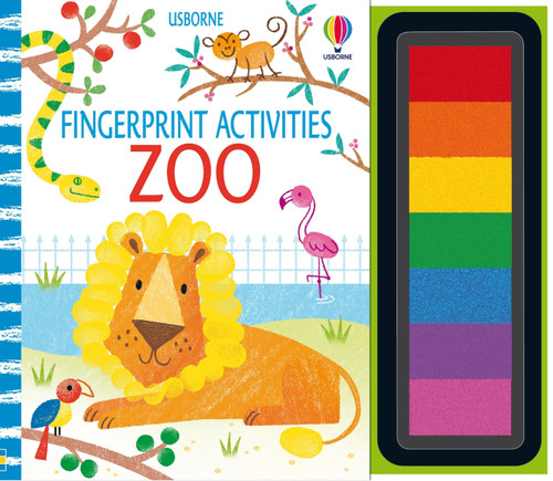 Fingerprint Activities Zoo (Fingerprint Activities #5) book cover by Fiona Watt