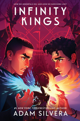 Infinity Kings (Infinity Cycle #3) book cover by Adam Silvera