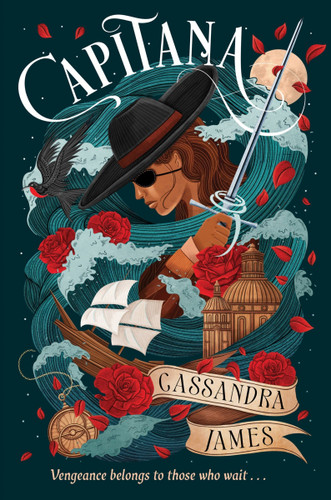 Capitana book cover by Cassandra James