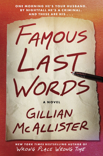 Famous Last Words: A Novel book cover by Gillian McAllister