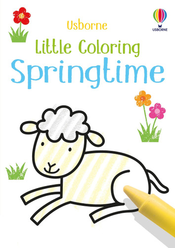Little Coloring Springtime (Little Coloring) book cover by Matthew Oldham