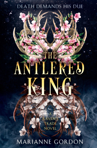 The Antlered King: A Raven's Trade Novel book cover by Marianne Gordon