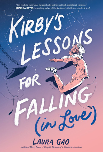 Kirby's Lessons for Falling (in Love): A Graphic Novel book cover by Laura Gao