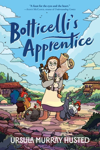 Botticelli's Apprentice: A Graphic Novel book cover by Ursula Murray Husted